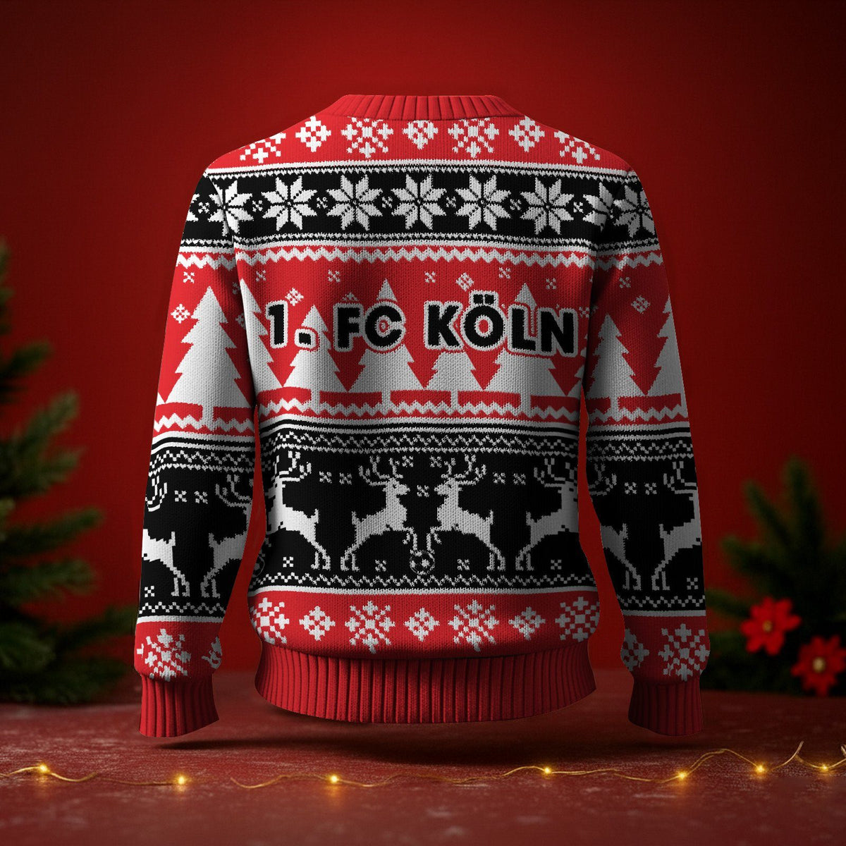 1. FC Köln Fan Edition Weihnachtspullover im neuen Design