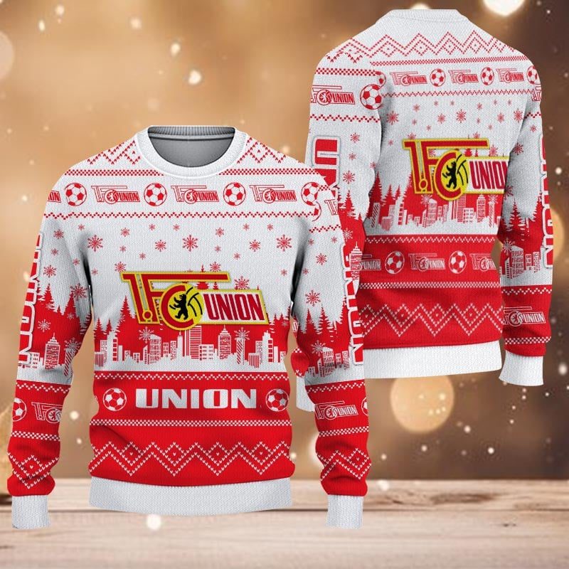 1. FC Union Berlin Sonderausgabe Weihnachtspullover