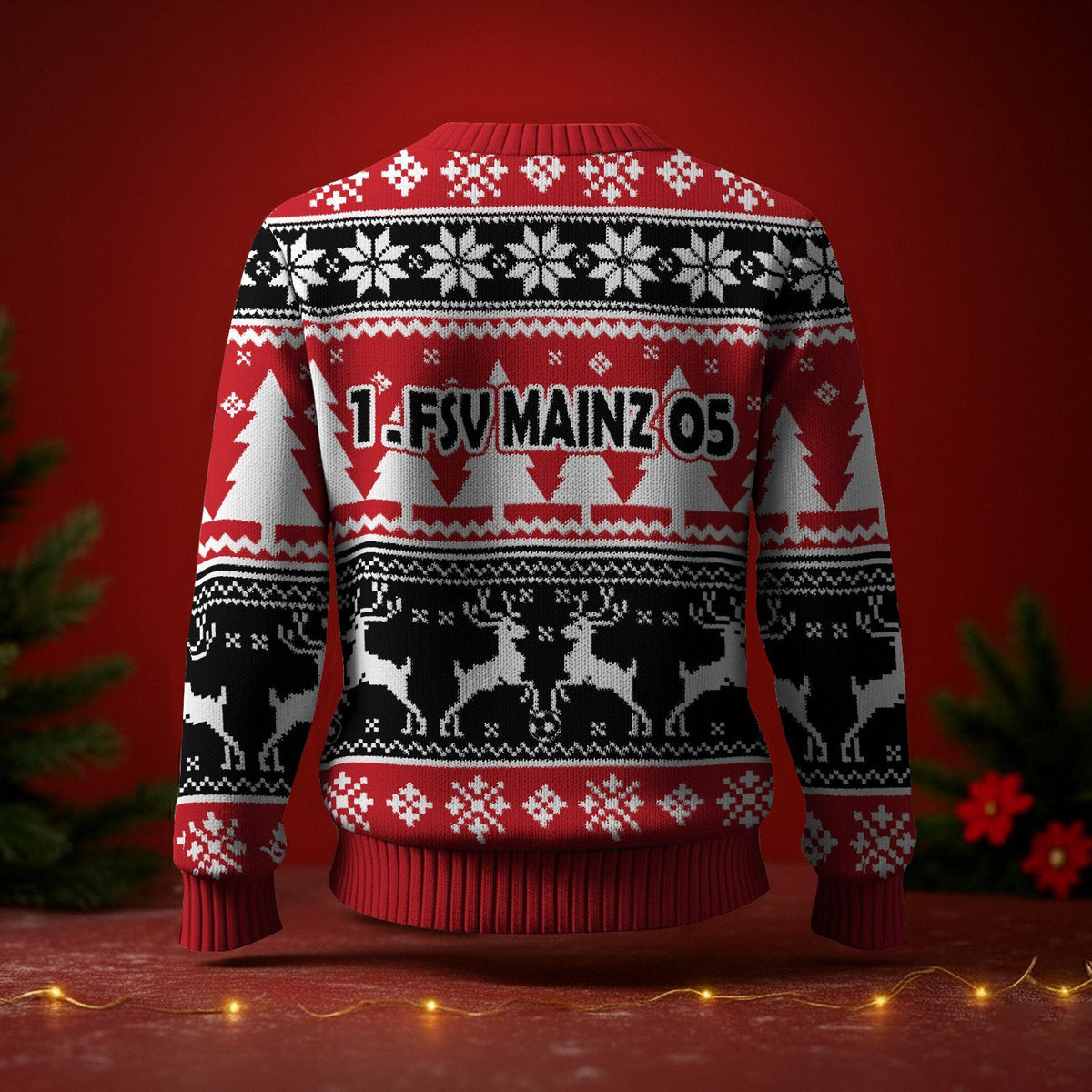 1. FSV Mainz 05 Fan Edition Weihnachtspullover im neuen Design
