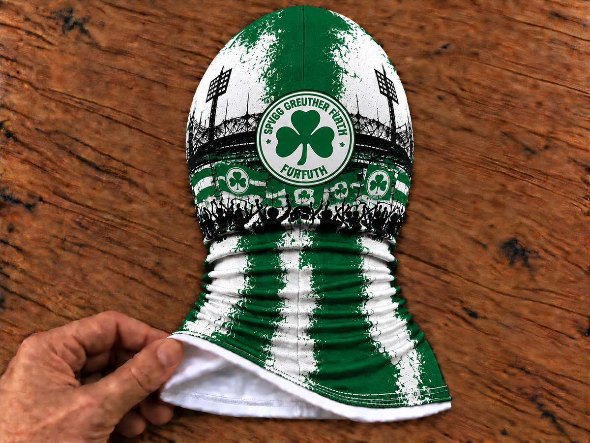 SpVgg Greuther Fürth Lustige Fan Balaclava – Fußball Sturmhaube