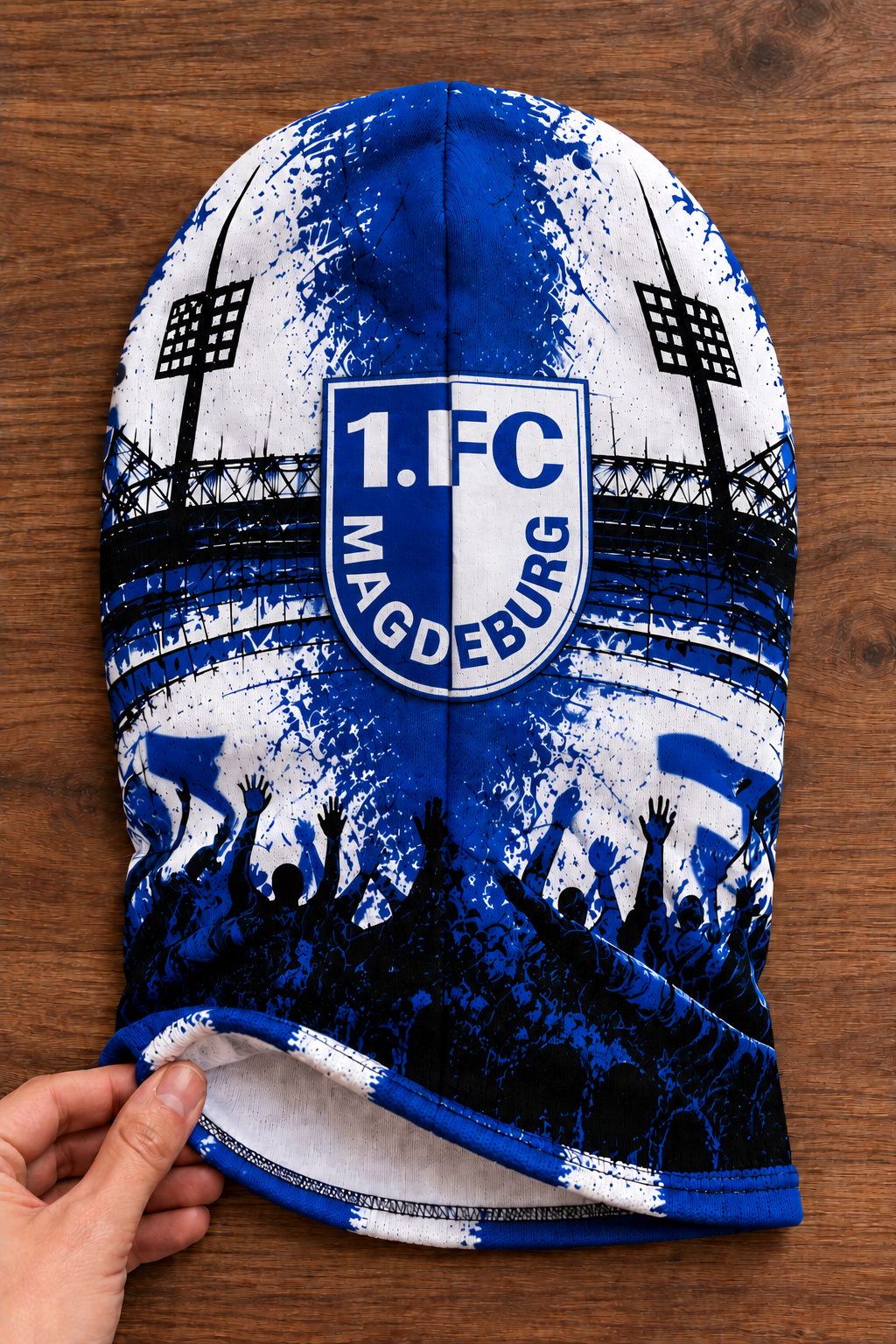 1. FC Magdeburg Lustige Fan Balaclava – Fußball Sturmhaube
