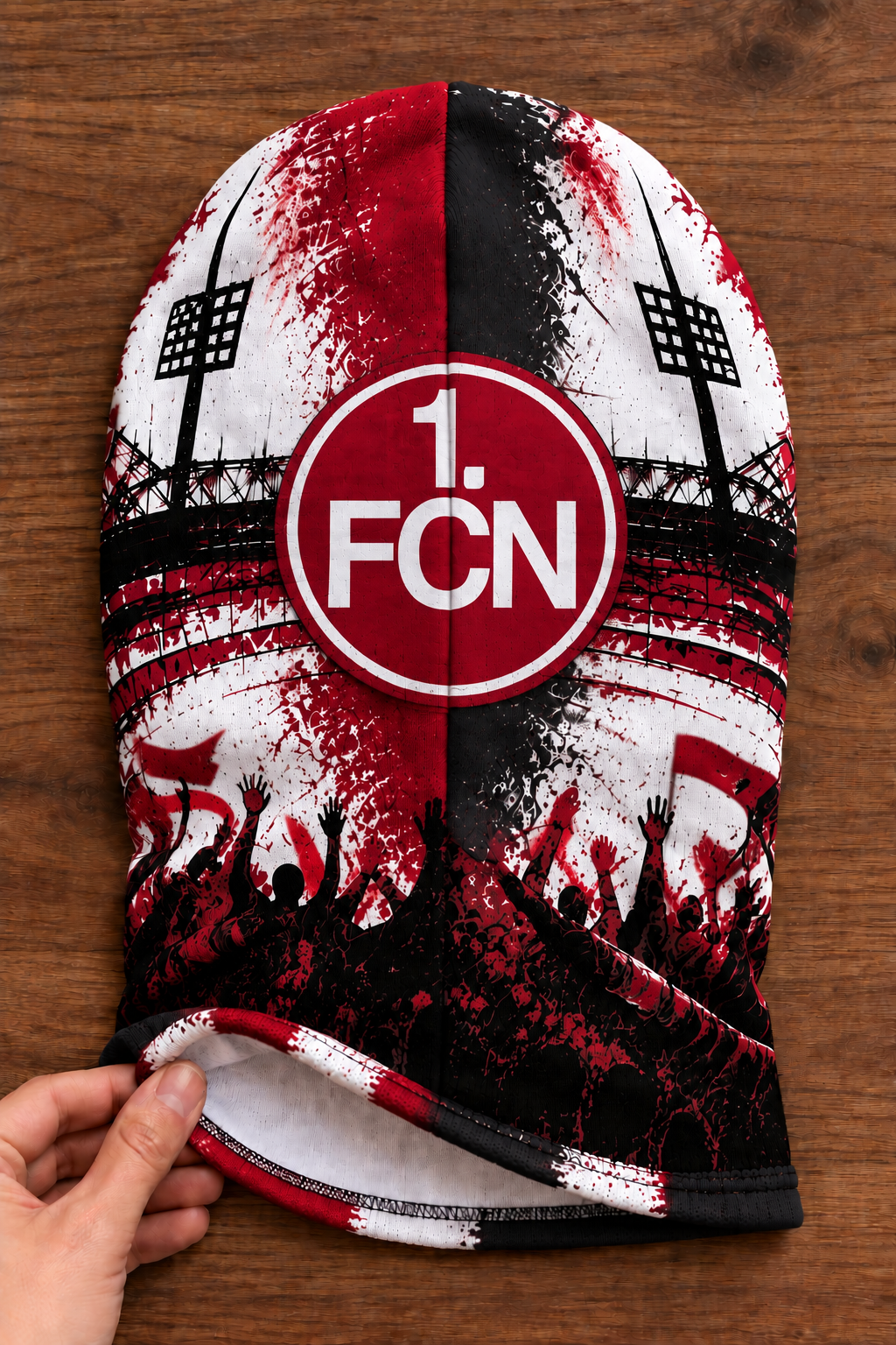 1. FC Nürnberg Lustige Fan Balaclava – Fußball Sturmhaube