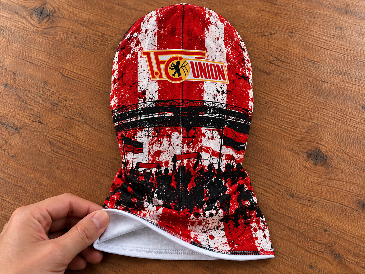 1. FC Union Berlin Lustige Fan Balaclava – Fußball Sturmhaube