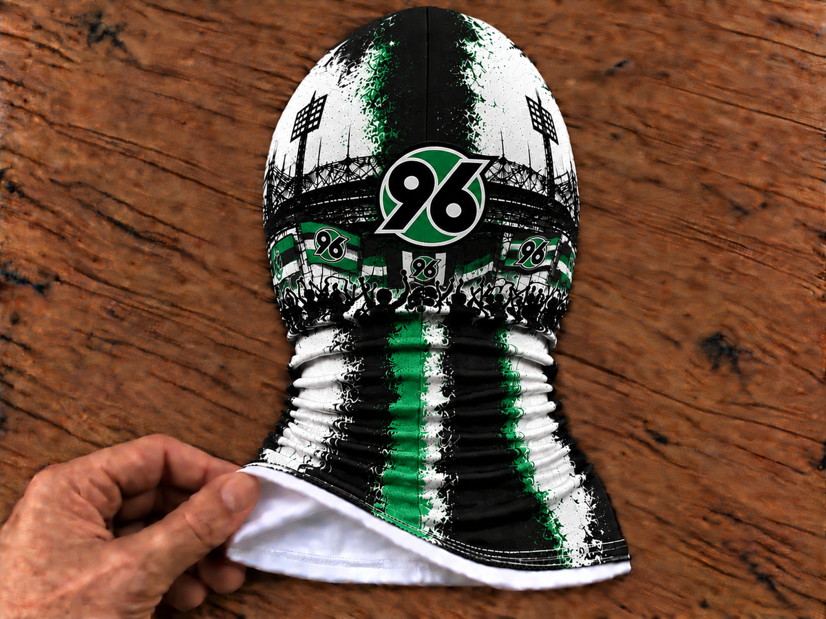Hannover 96 Lustige Fan Balaclava – Fußball Sturmhaube
