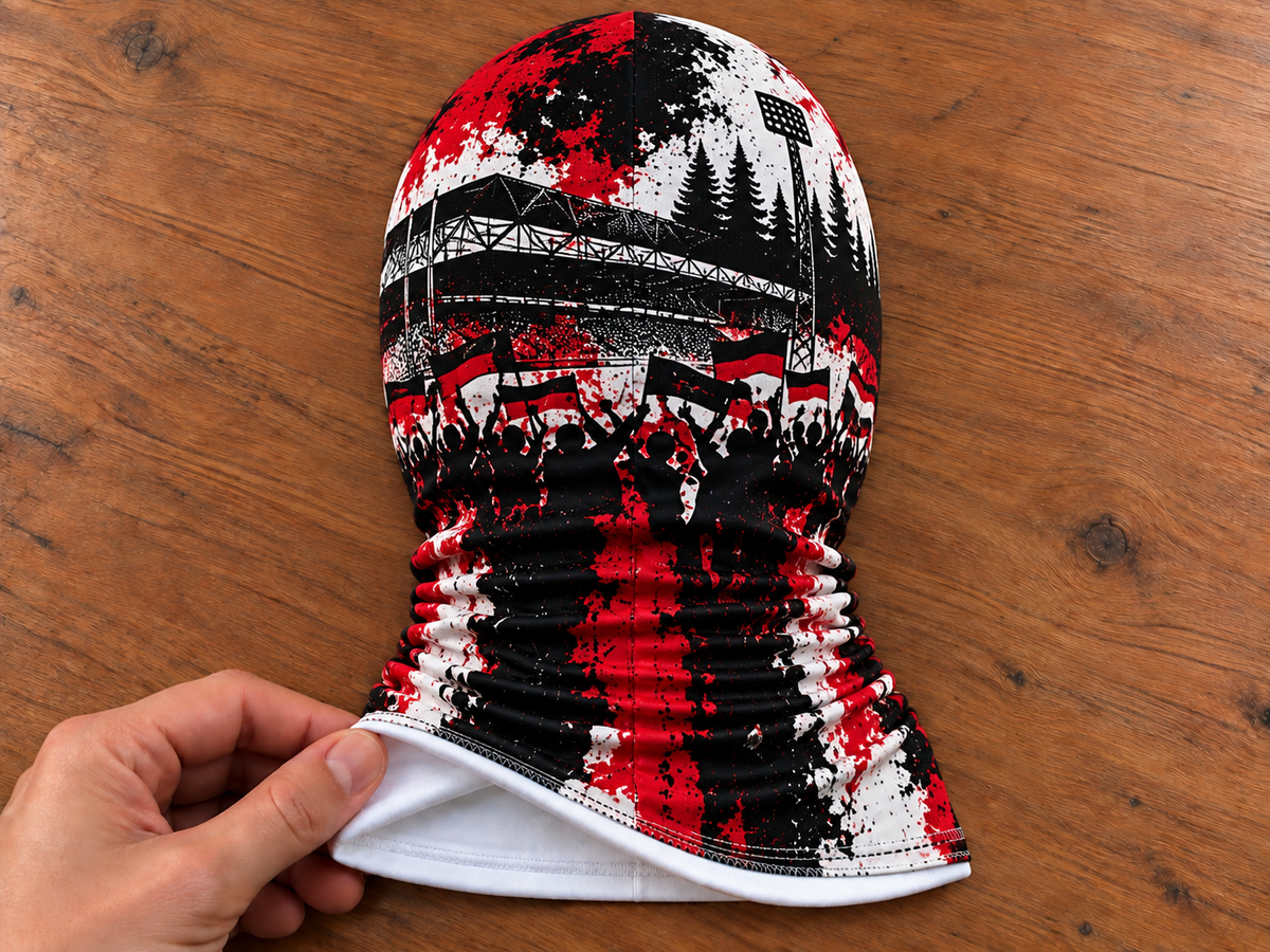 SC Freiburg Lustige Fan Balaclava – Fußball Sturmhaube