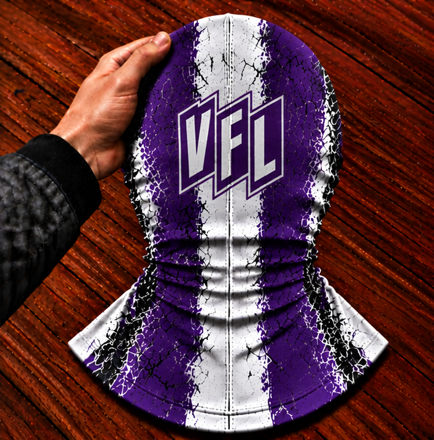 VfL Osnabrück Horror Balaclava – Gruselige Fußball Fan Sturmhaube | Halloween Maske