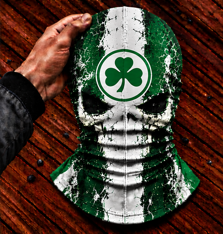 SpVgg Greuther Fürth Horror Balaclava – Gruselige Fußball Fan Sturmhaube | Halloween Maske