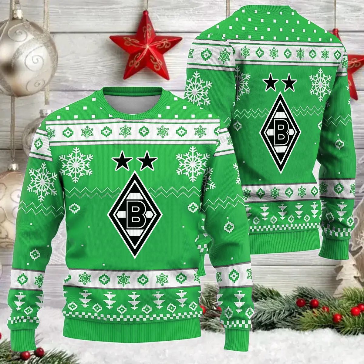 Jetzt neu: Borussia Mönchengladbach Weihnachtspullover
