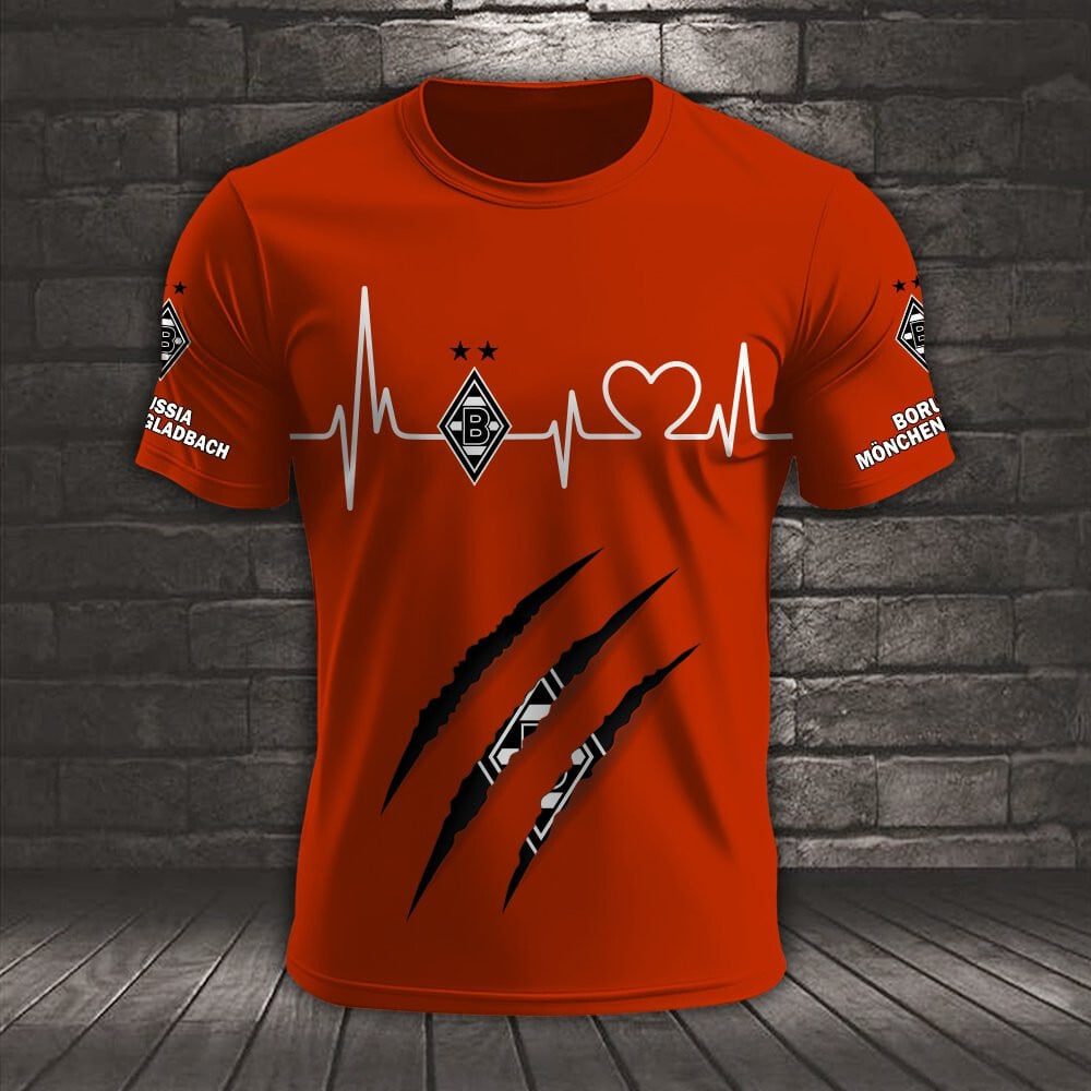 Borussia Mönchengladbach Neues Design T-Shirt