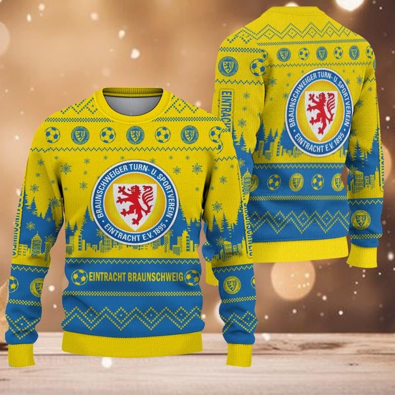Eintracht Braunschweig Sonderausgabe Weihnachtspullover