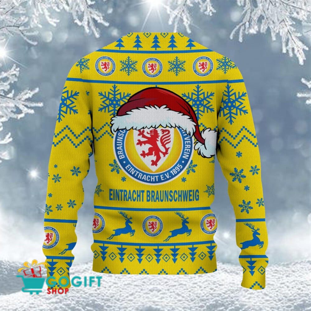 Eintracht Braunschweig Neuer Stil Weihnachtspullover