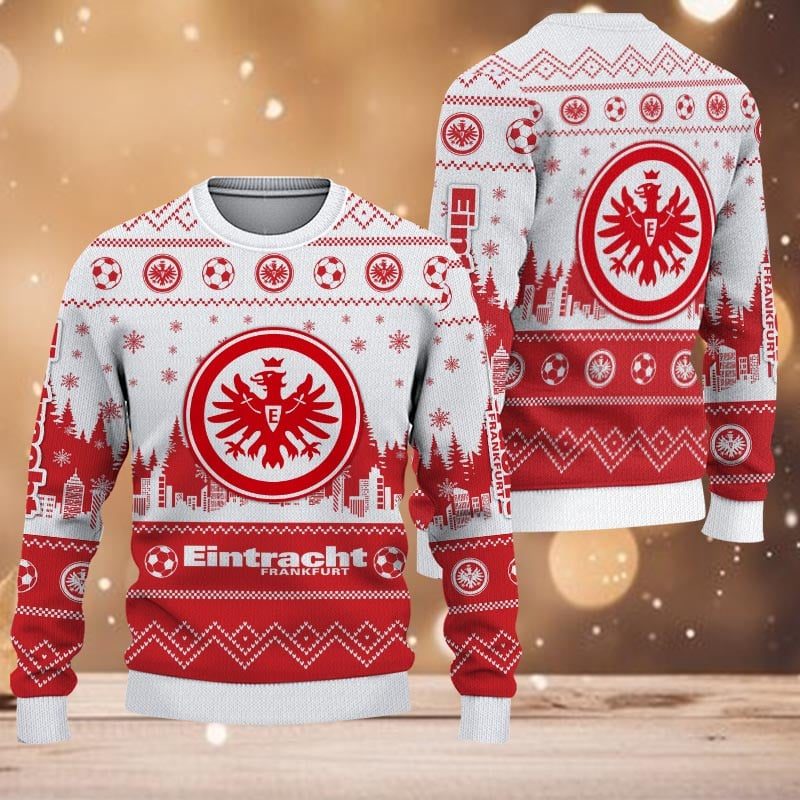 Eintracht Frankfurt Sonderausgabe Weihnachtspullover