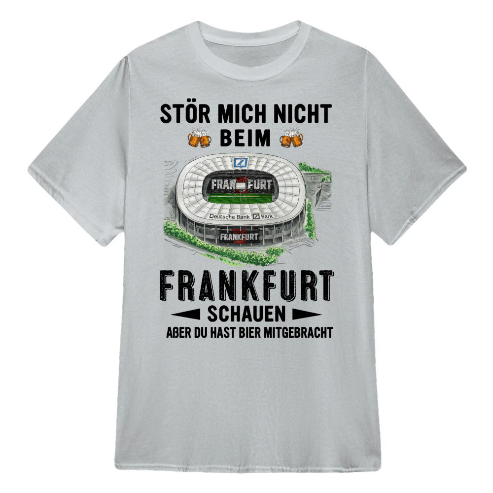 Eintracht Frankfurt T-Shirt Neue Version Nur reden wenn es Bier gibt