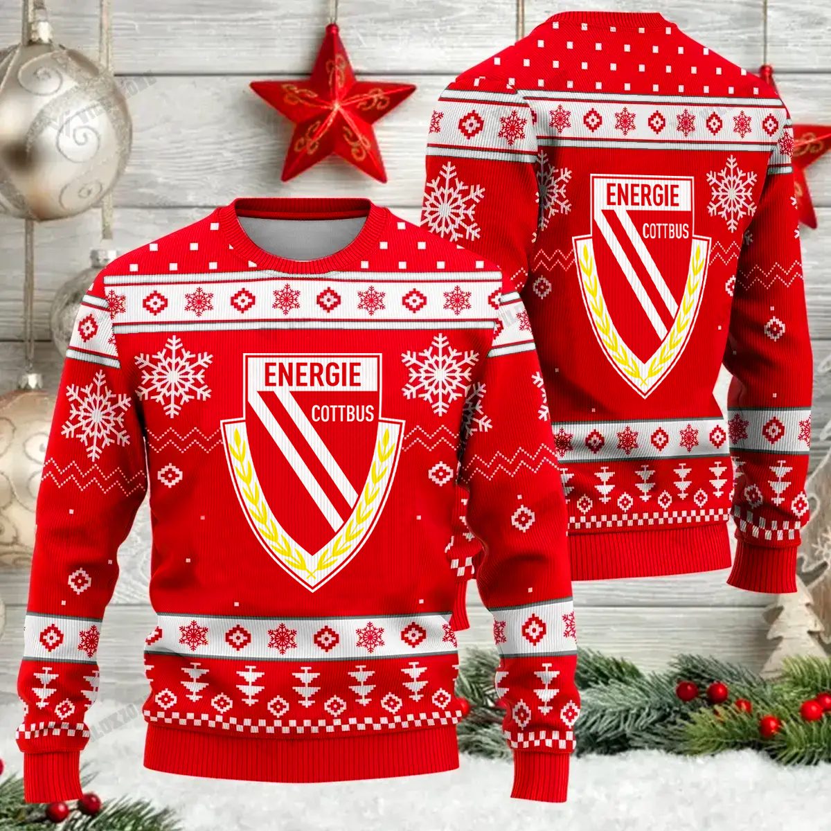 Jetzt neu Energie Cottbus Weihnachtspullover
