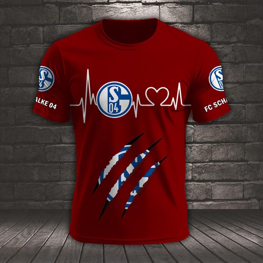 FC Schalke 04 Neues Design T-Shirt