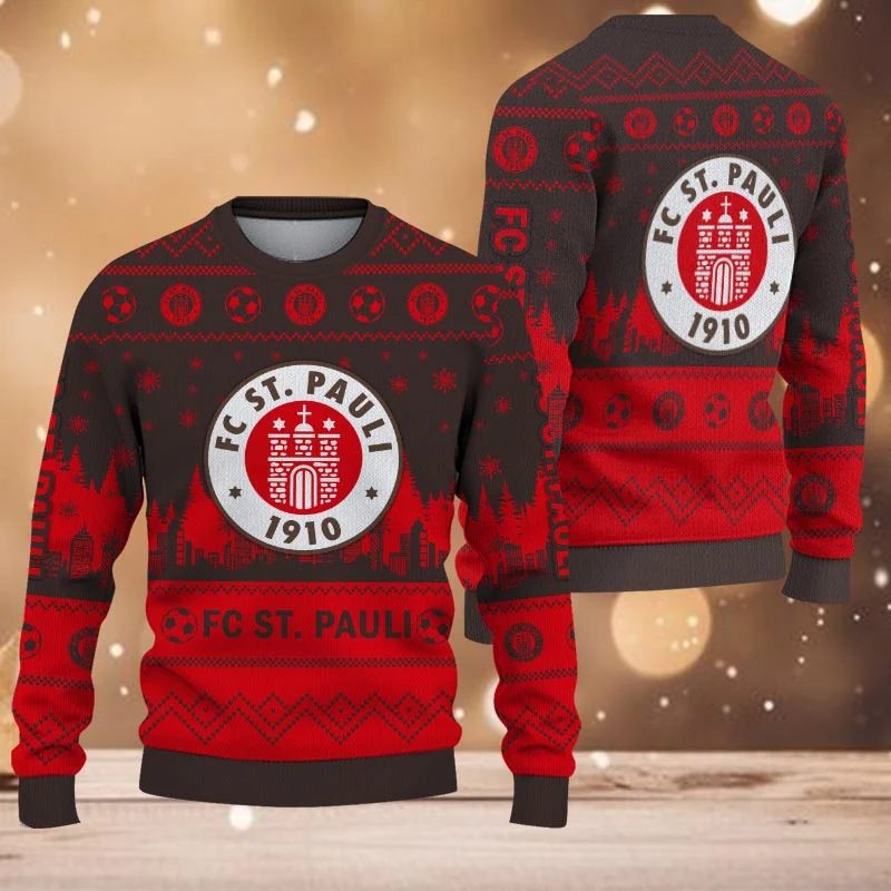 FC St. Pauli Sonderausgabe Weihnachtspullover