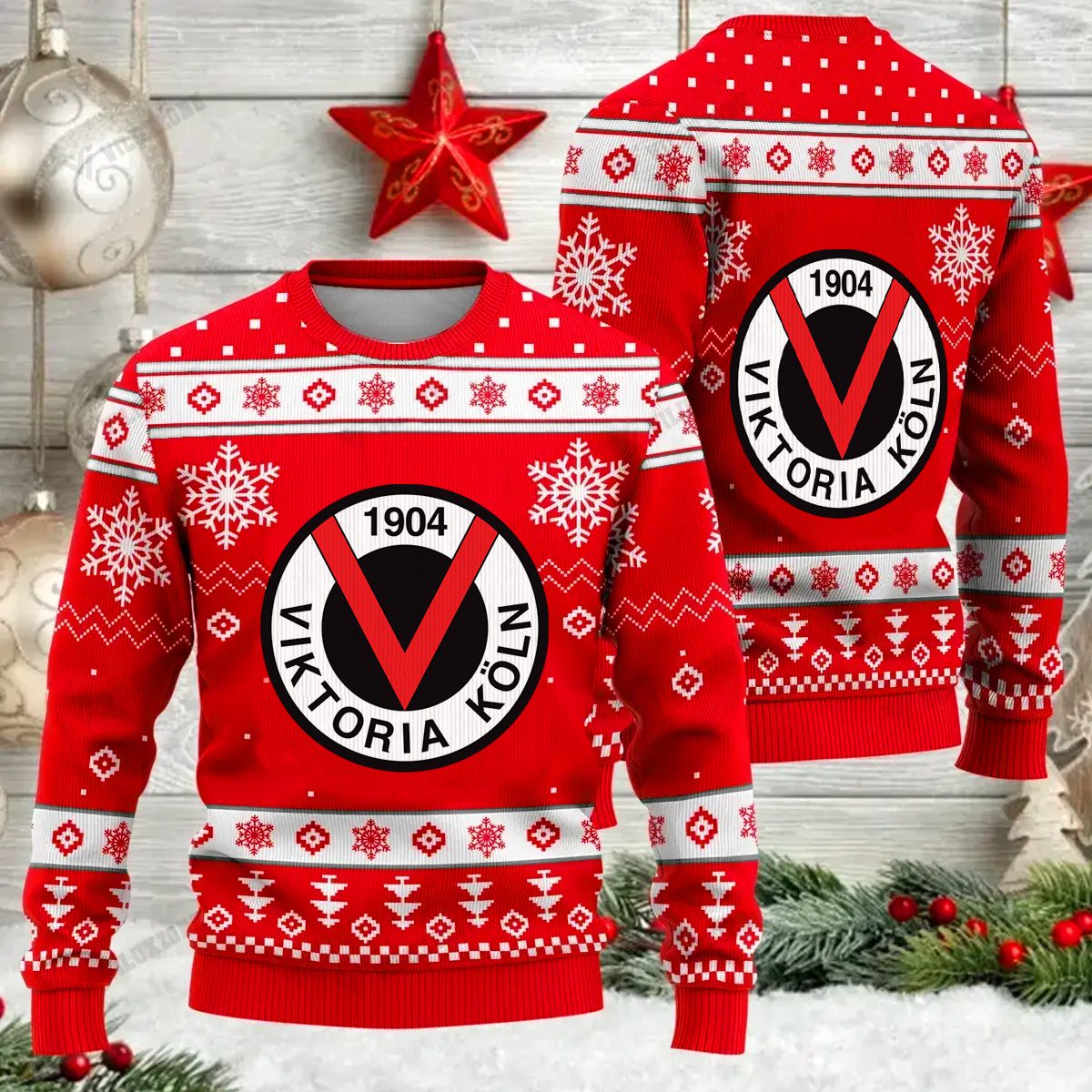 Jetzt neu: FC Viktoria Köln Weihnachtspullover