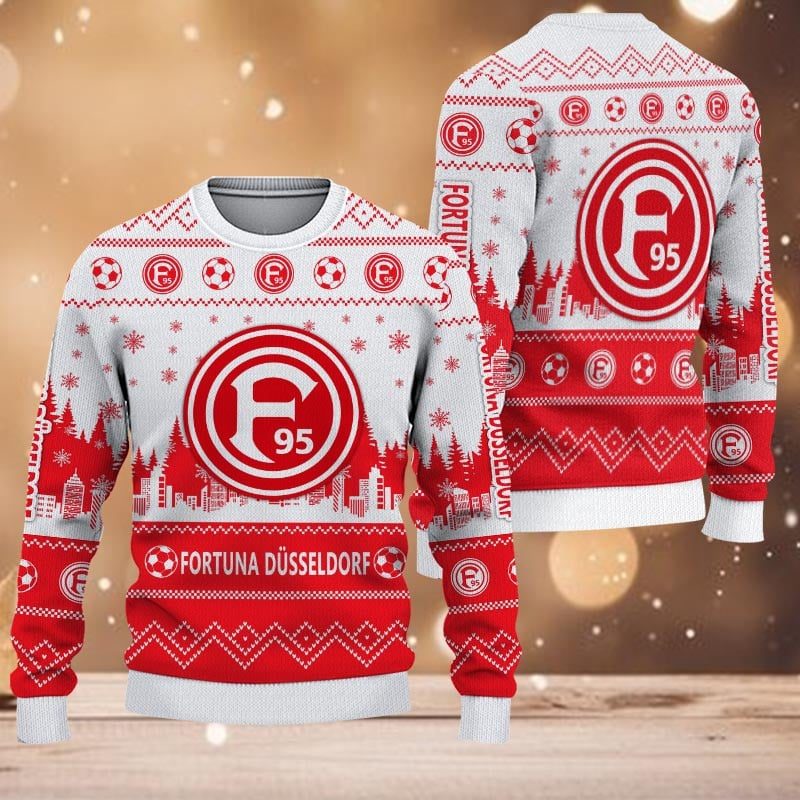 Fortuna Düsseldorf Sonderausgabe Weihnachtspullover