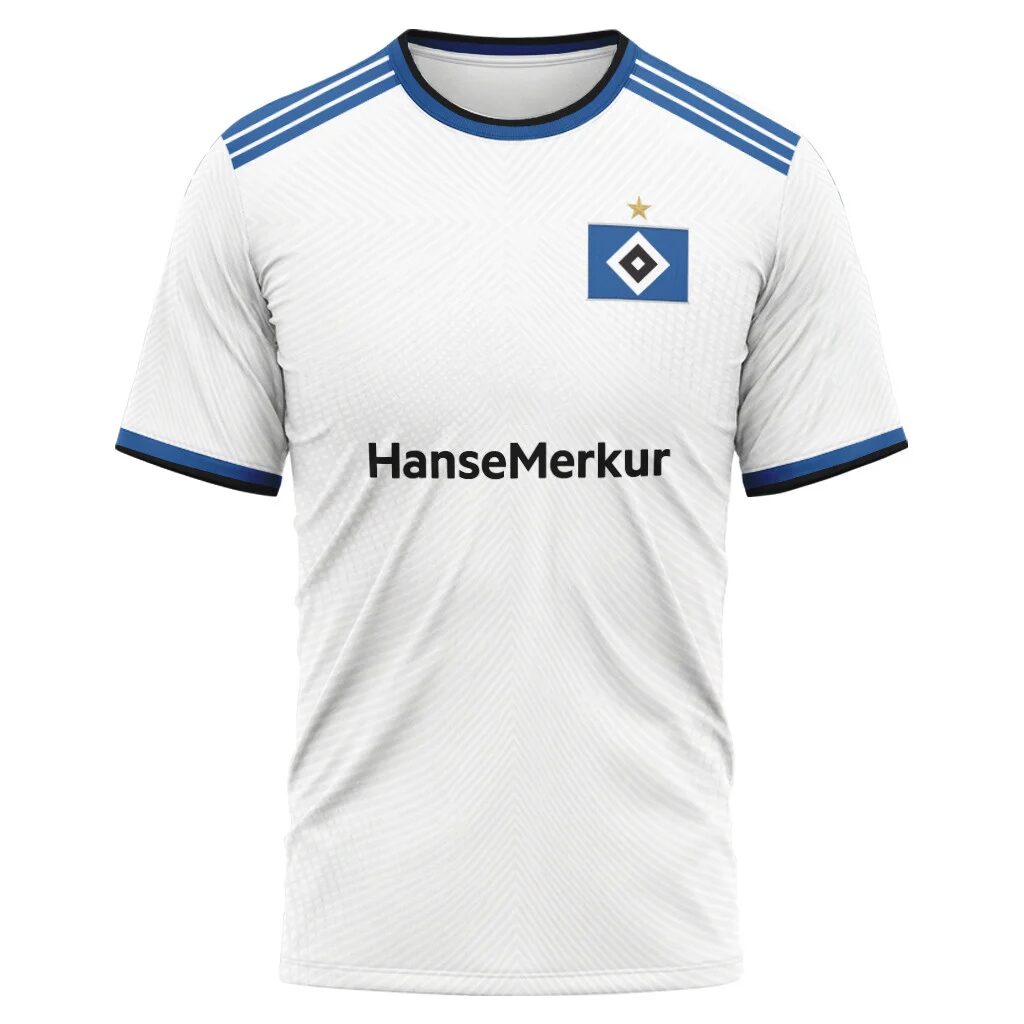 Hamburger SV Heimtrikot 26/27 - Individueller Name Nummer T-Shirt