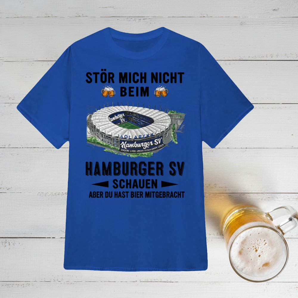 Hamburger SV T-Shirt Neue Version Nur reden wenn es Bier gibt