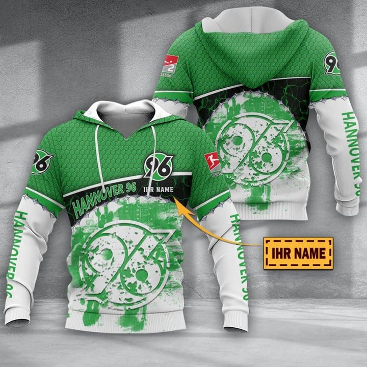 Hannover 96 Individueller Name Sonderausgabe Kapuzenpullover
