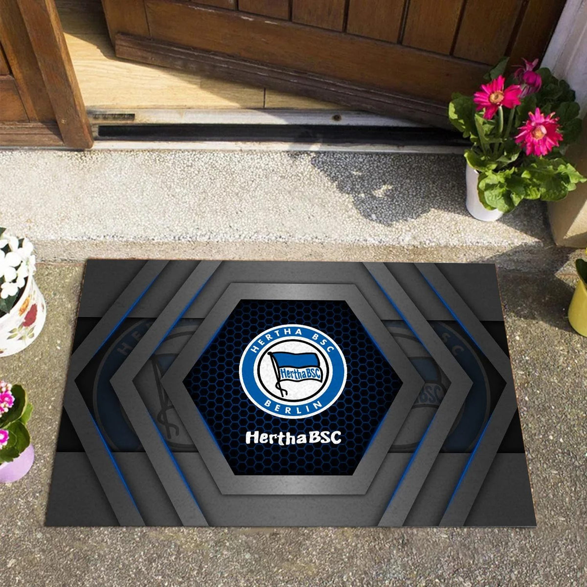 Hertha BSC Neue Edition Fußmatte aus Gummi