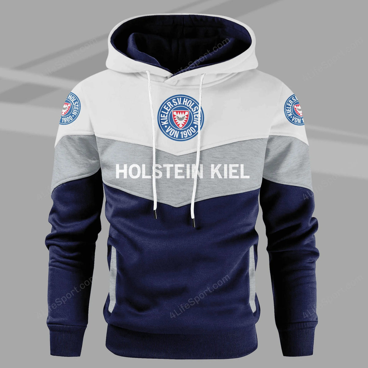 Holstein Kiel Sonderausgabe Mehrfarbiger Kapuzenpullover