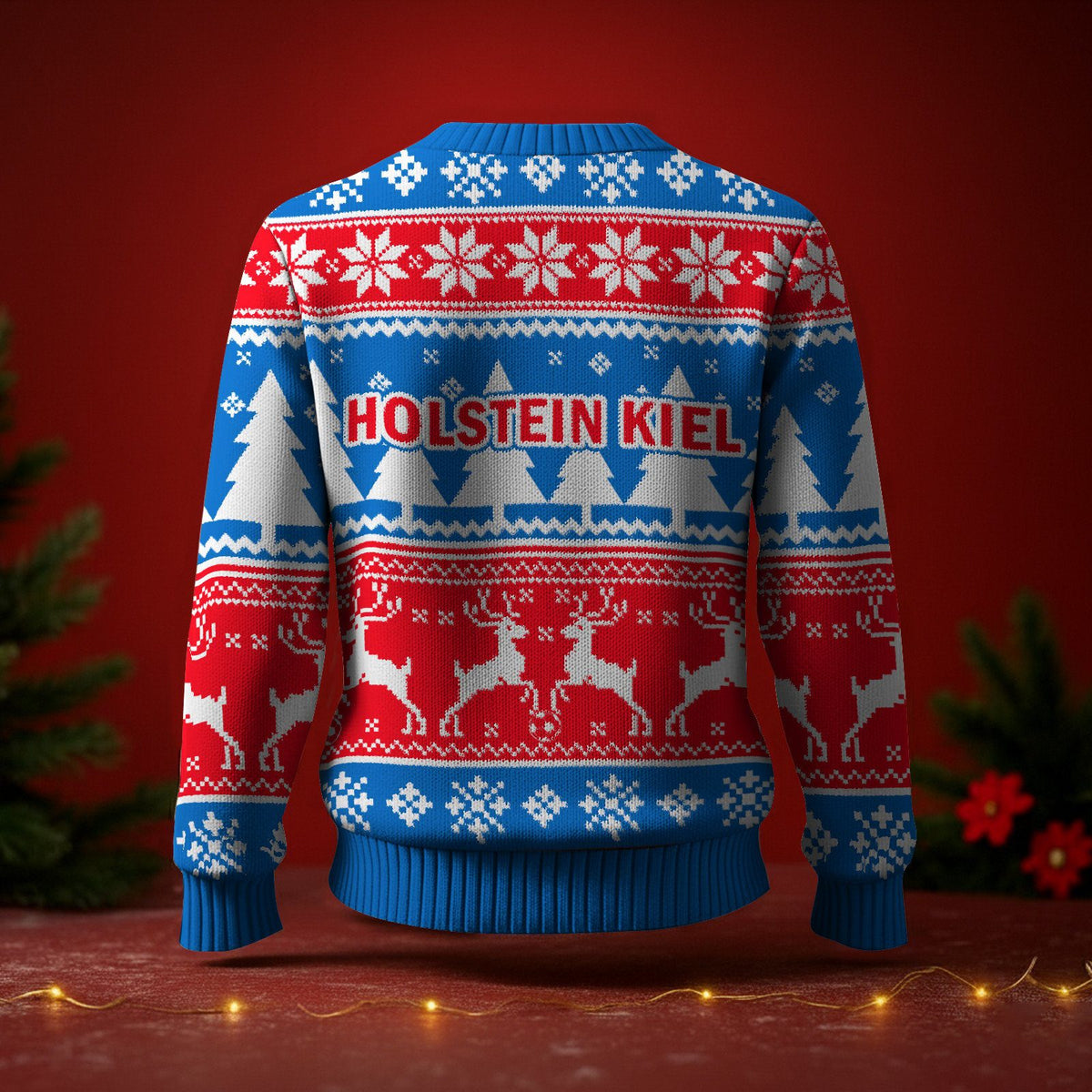 Holstein Kiel Fan Edition Weihnachtspullover im neuen Design
