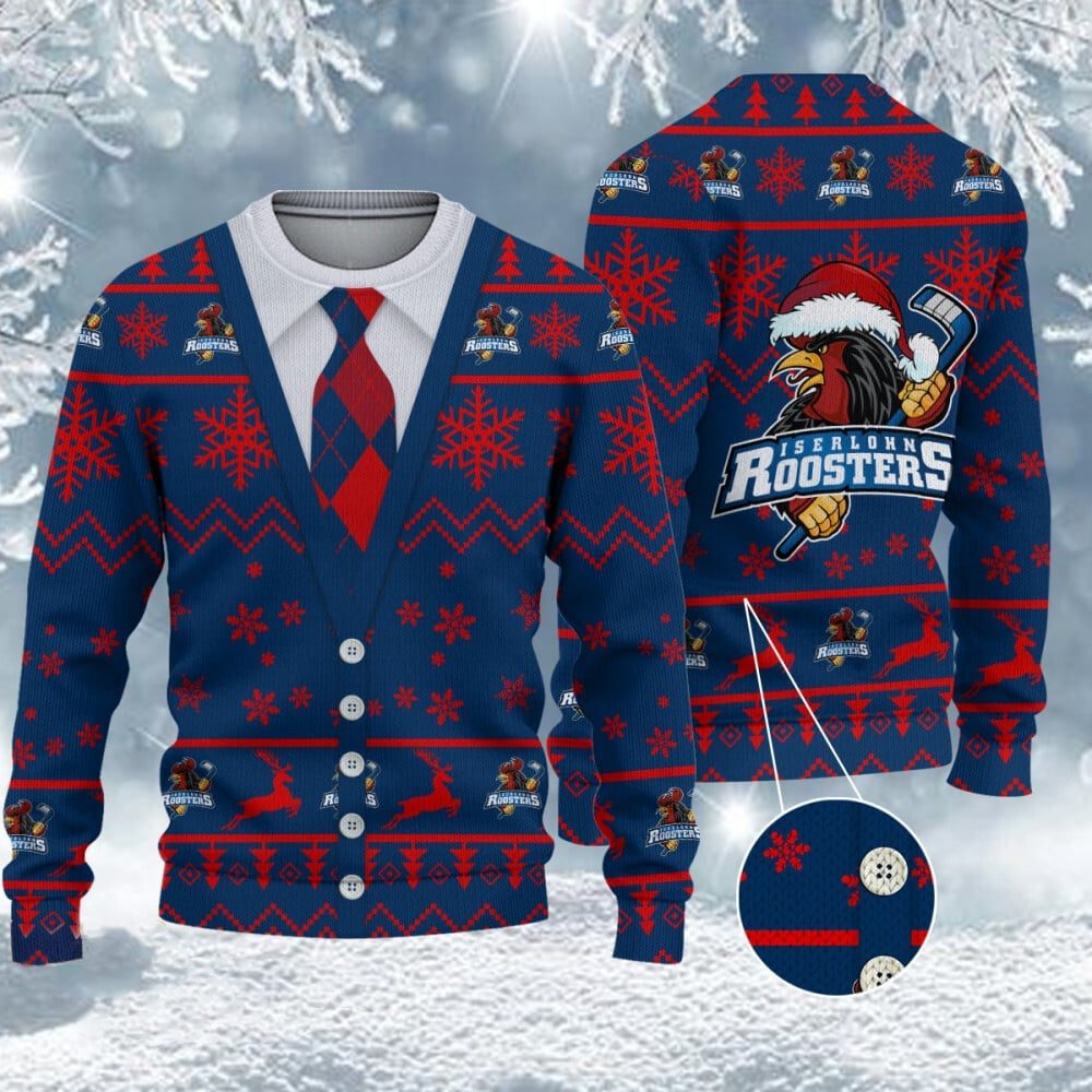 Iserlohn Roosters Neuer Stil Weihnachtspullover