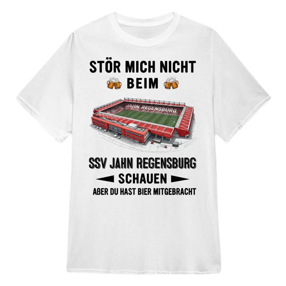 Jahn Regensburg T-Shirt Neue Version Nur reden wenn es Bier gibt