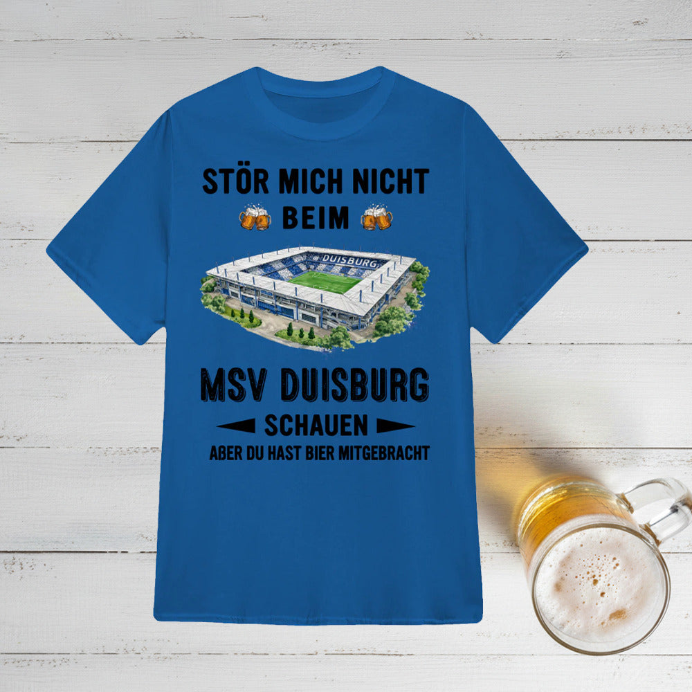 Msv duisburg T-Shirt Neue Version Nur reden wenn es Bier gibt