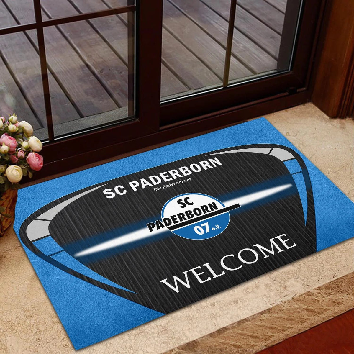 SC Paderborn 07 Sportausgabe Fußmatte aus Gummi