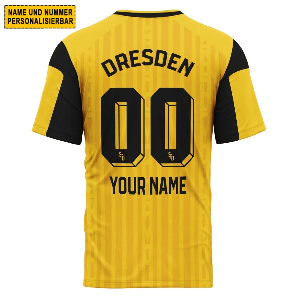 SG Dynamo Dresden Heimtrikot 26/27 - Individueller Name Nummer T-Shirt