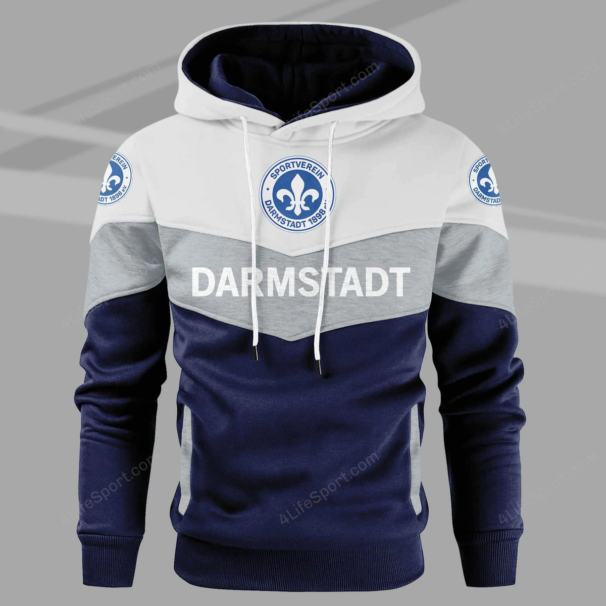 SV Darmstadt 98 Sonderausgabe Mehrfarbiger Kapuzenpullover