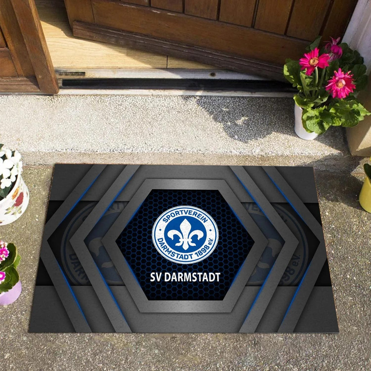 SV Darmstadt 98 Neue Edition Fußmatte aus Gummi