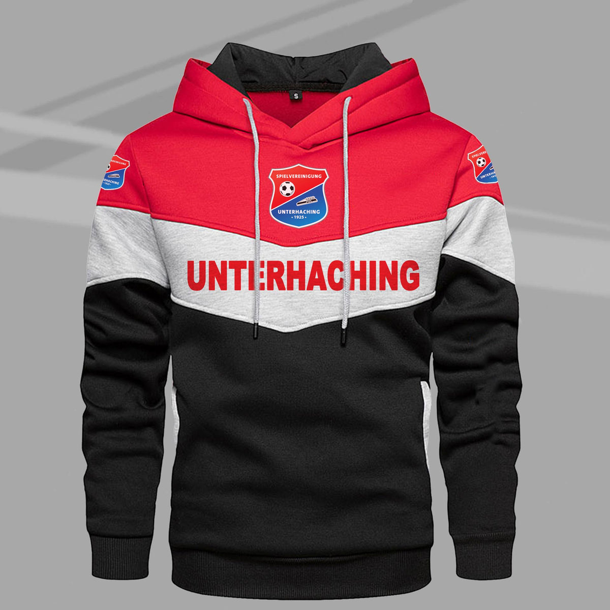 SpVgg Unterhaching Sonderausgabe Mehrfarbiger Kapuzenpullover