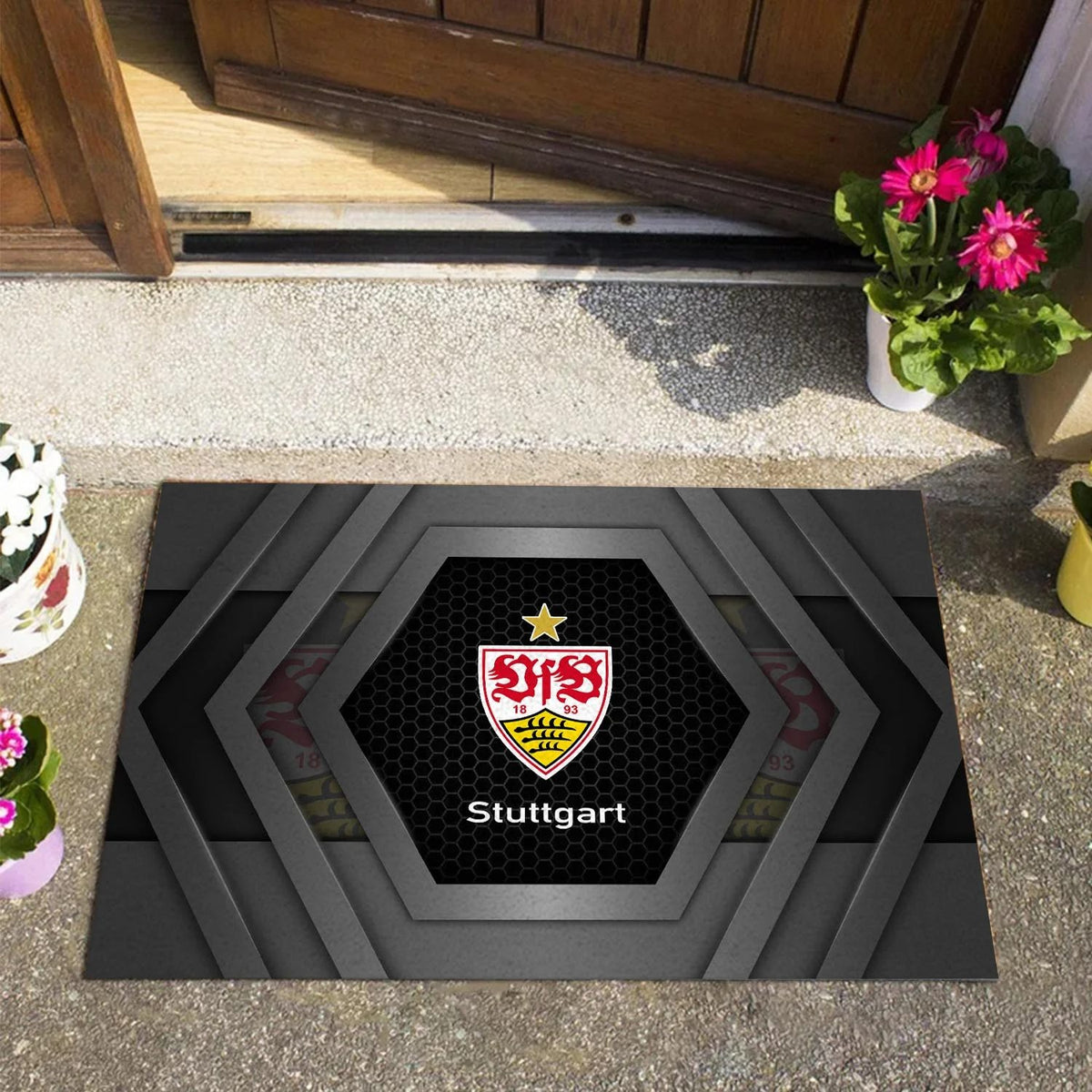 VfB Stuttgart Neue Edition Fußmatte aus Gummi