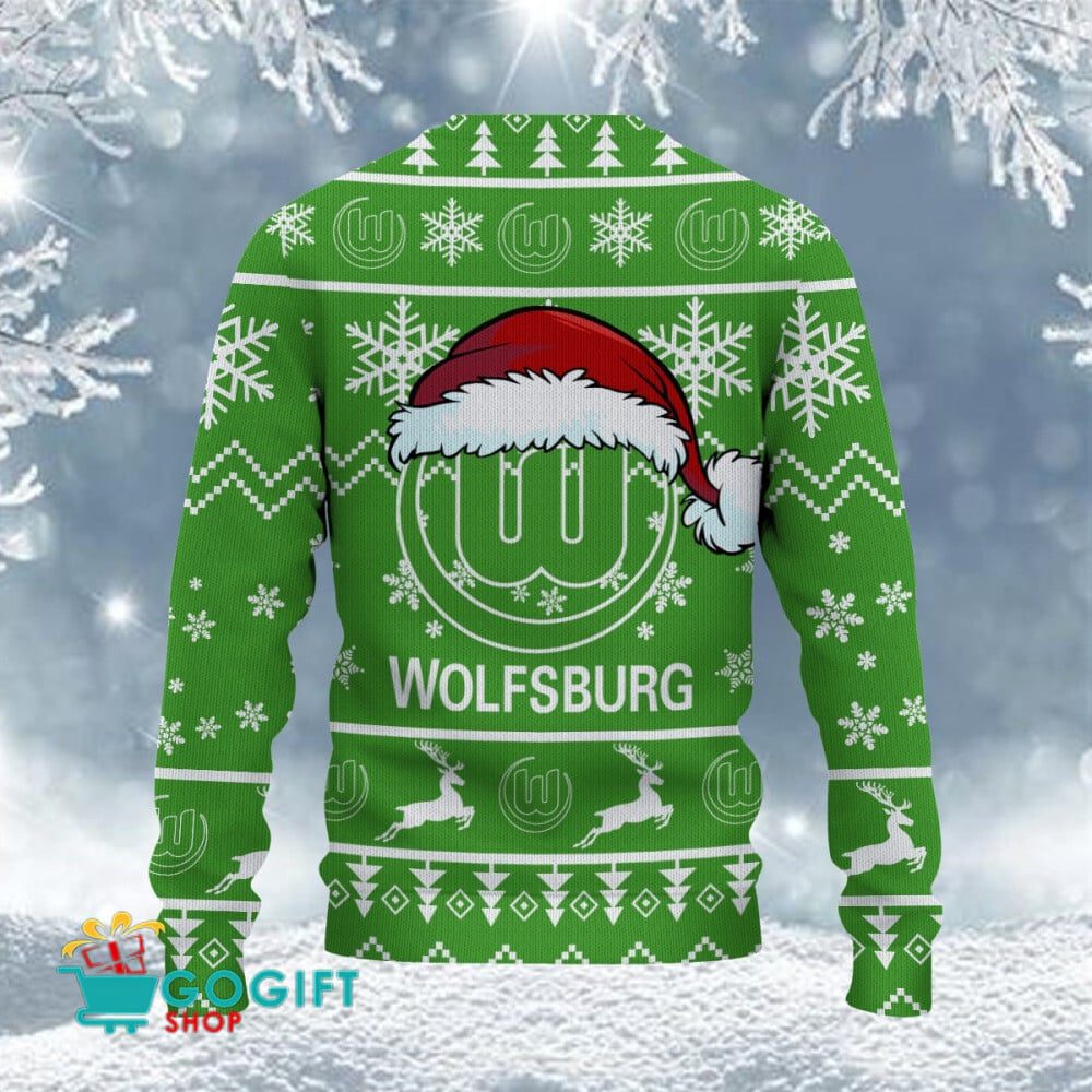 VfL Wolfsburg Neuer Stil Weihnachtspullover