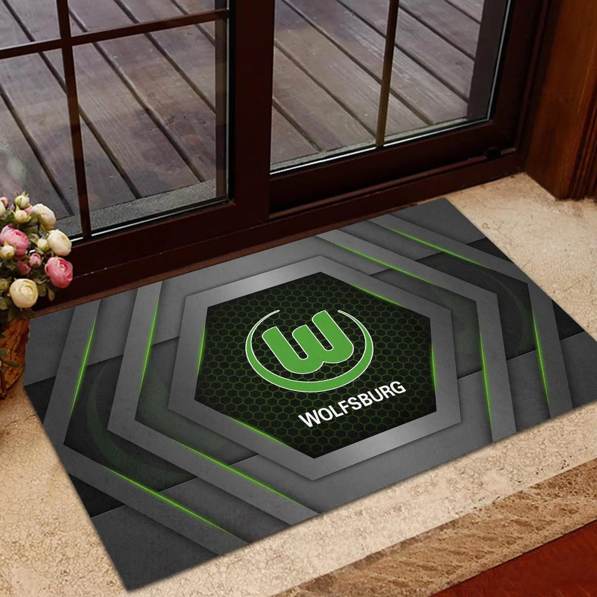 VfL Wolfsburg Neue Edition Fußmatte aus Gummi
