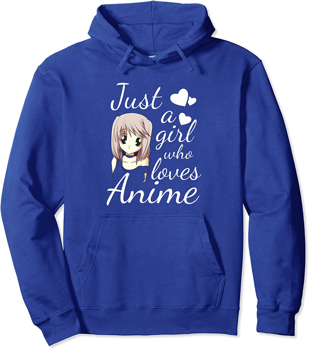 Anime Lover - Just a Girl Who Loves Anime Kapuzenpullover