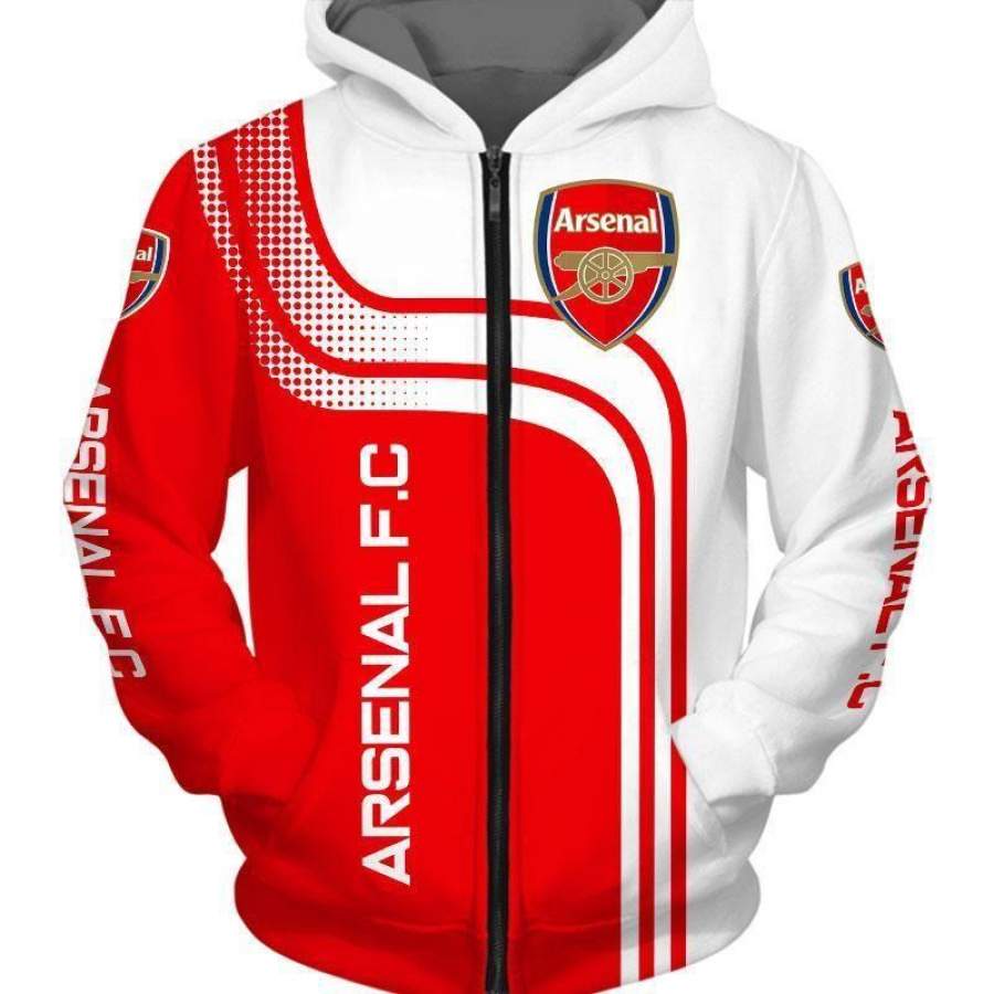 Arsenal FC Reißverschluss-Hoodie V1