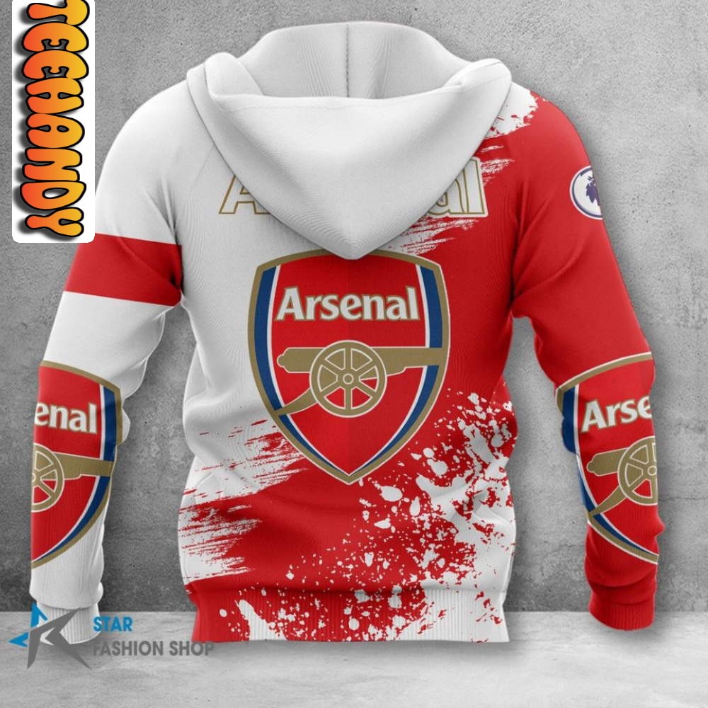 Arsenal FC Rot Weiß Besonders Kapuzenpullover