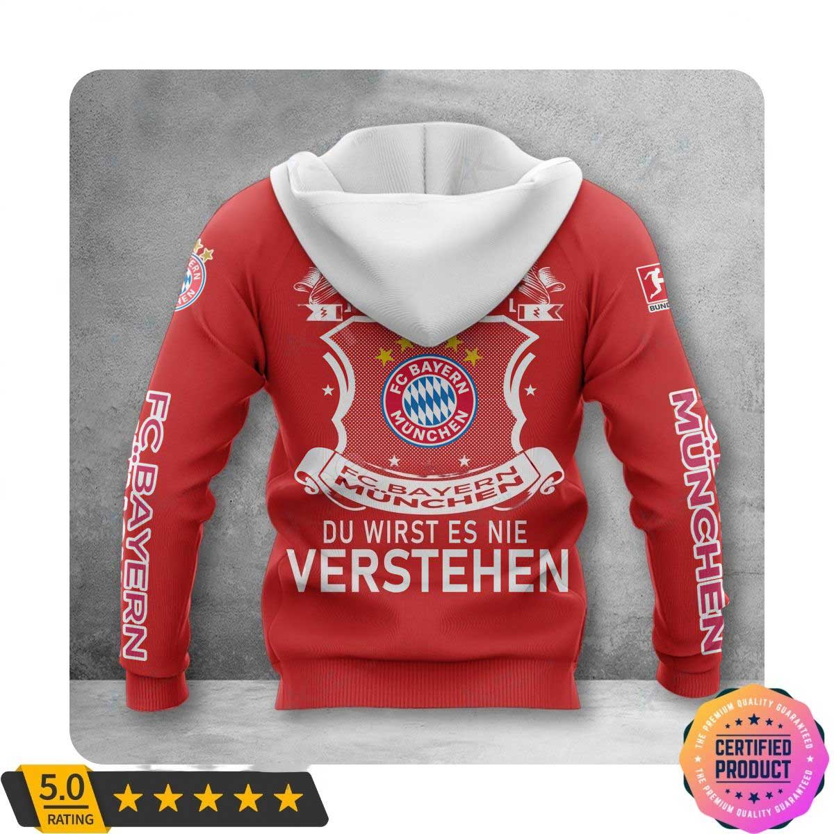 Bayern München Rot Weiß Verstehen Kapuzenpullover