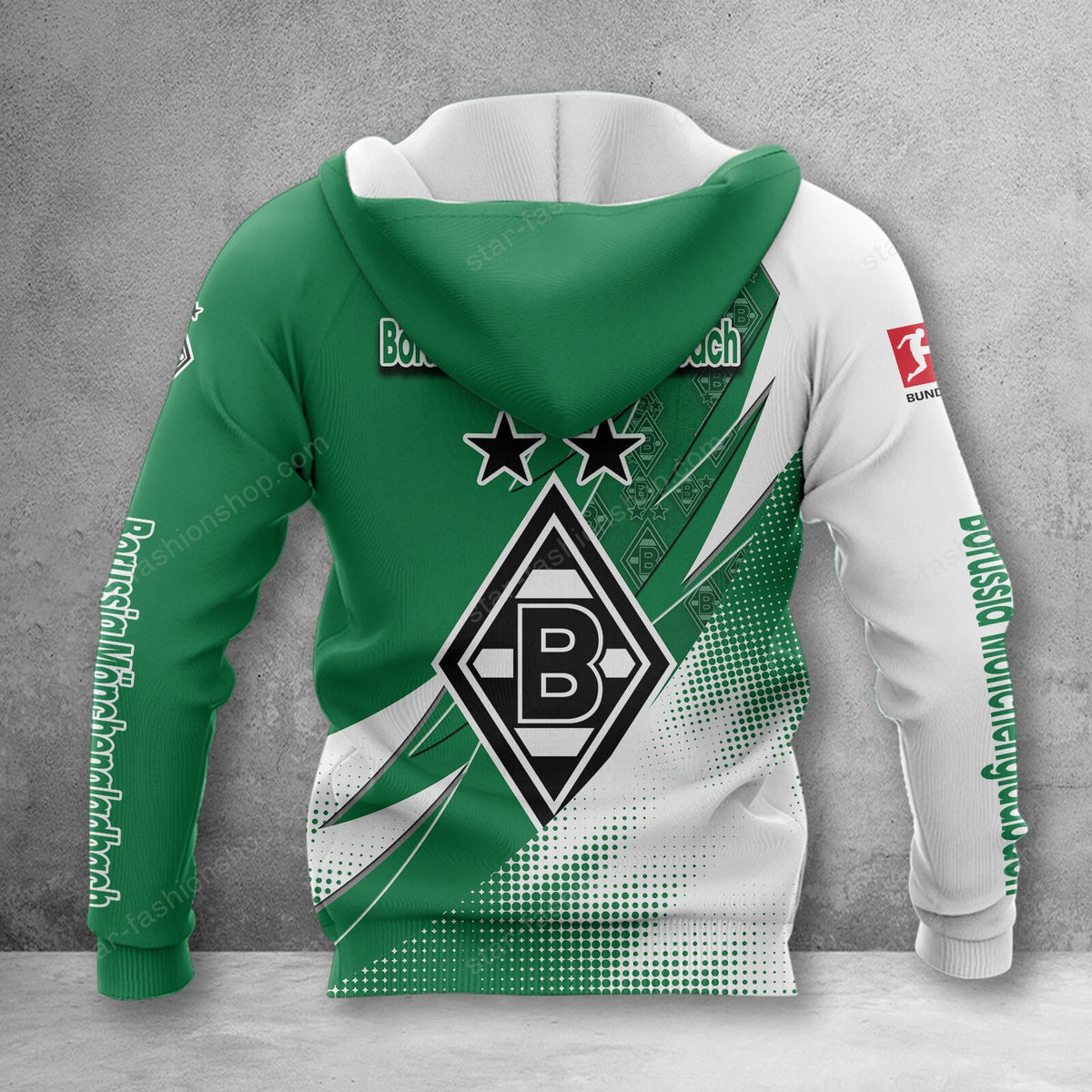 Borussia Mönchengladbach Sonderausgabe Reißverschluss-Hoodie