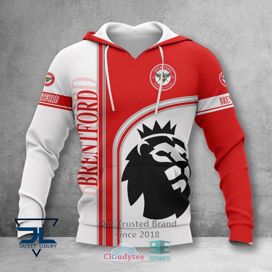 Brentford FC Logo Kapuzenpullover