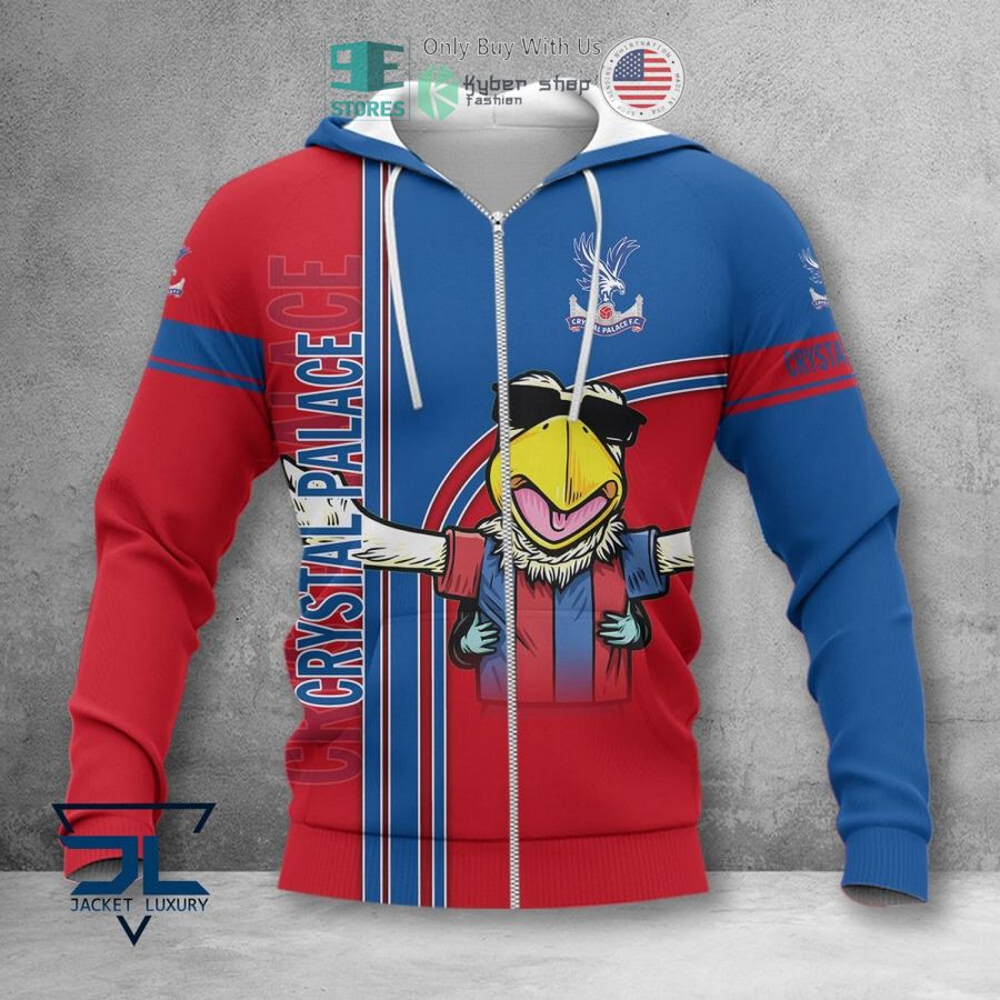 Crystal Palace FC Maskottchen Reißverschluss-Hoodie
