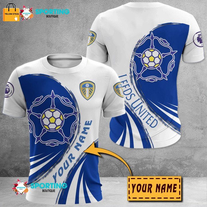 Leeds United Individueller Name T-Shirt