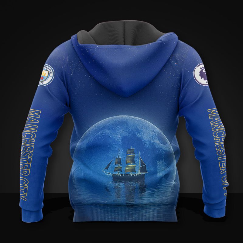 Manchester City Reißverschluss-Hoodie V1