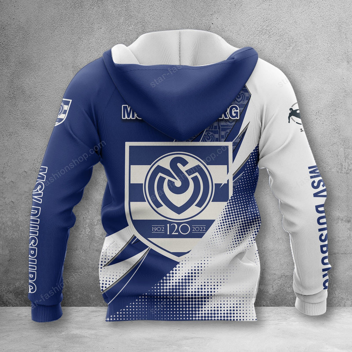 MSV Duisburg Sonderausgabe Reißverschluss-Hoodie