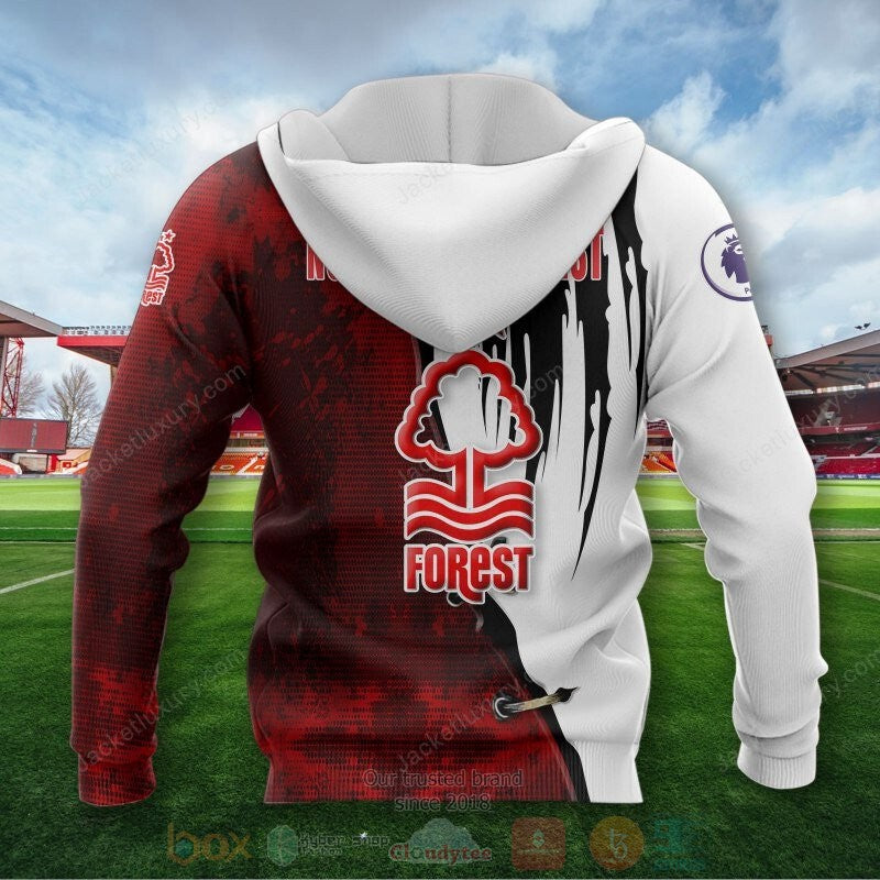 Nottingham Forest FC Die Beste Auflage Reißverschluss-Hoodie